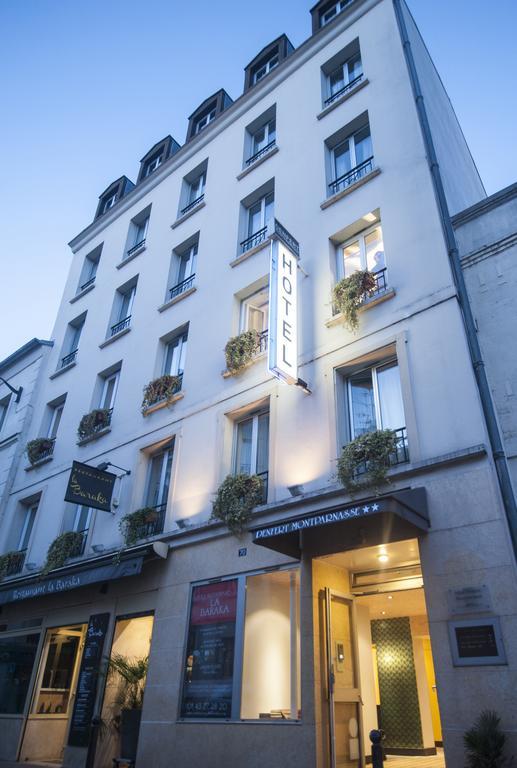 Denfert-Montparnasse Hotell Paris Eksteriør bilde